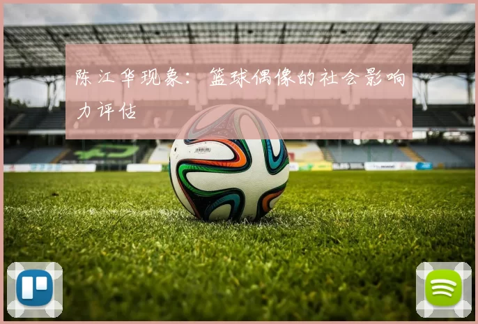 陈江华现象：篮球偶像的社会影响力评估